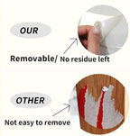 STARLIBOO Colored Labels Stickers 3 x 2 Inch, Removable Rectangle Moving Labels Stickers, 250Pcs Garage Sale Price Stickers, Adhesive Moving Labels for Boxes White