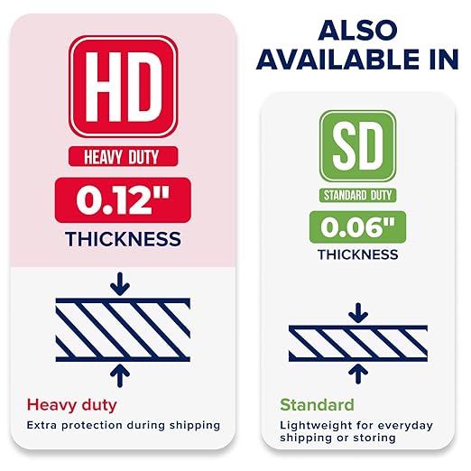 Paclord 2" x 18" Heavy-Duty Reinforced Cardboard Mailing Tube, Pack of 4 Tubes with 8 Caps – Secure USPS Approved – Great for Shipping and Storing of Prints, Artwork, Posters or Documents