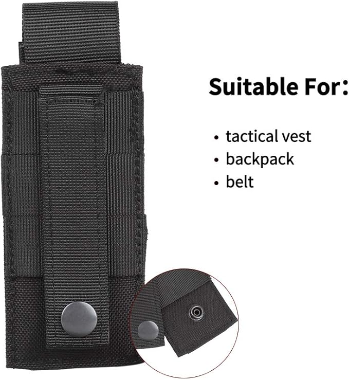 EXCELLENT ELITE SPANKER Molle Single/Double Pistol Mag Pouch Tactical Magazine Pouch Tool Organizer Holder