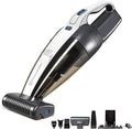 Vacmaster Pet Hair Cordless Hand Vacuum with Motorized Nozzle, 2-Speeds, LED Light, for Home & Car, Dusting Brush, Precision Nozzle, and Crevice Tool