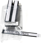 SmartSign Magnetic 'C' Channel Label Holders for Metal Racks and Shelves | 0.75" x 6" Pack of 25