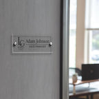 Custom Name Plates for Doors Personalized Wall Name Signs Office Workspace Decor New Job CEO Gift
