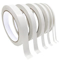 SmaringWing Double Sided Tape for Crafts, 6 Rolls Multi-Size Double-Sided Adhesive Tape for Arts, Photography, Gift Box, Scrapbooking, Card Making, Paper Backing