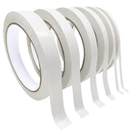 SmaringWing Double Sided Tape for Crafts, 6 Rolls Multi-Size Double-Sided Adhesive Tape for Arts, Photography, Gift Box, Scrapbooking, Card Making, Paper Backing