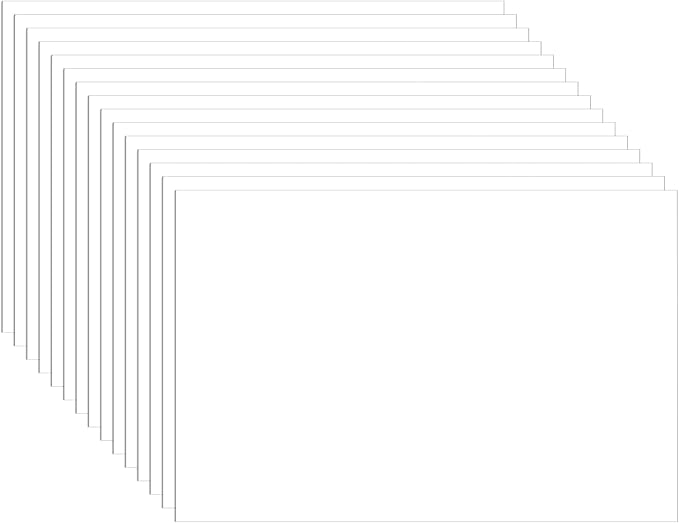 Guakicae 150 Sheets White Cardstock 4 x 6 Scrapbooking Paper, 300gsm/110lb Heavyweight Flat Card Stock Printer Paper for DIY Card Making, Invitations, Greeting Cards, Birthday, Business Cards