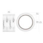 Amazon Basics Extra-Wide Packing Tape, Designed for Moving, Storage and Packing, Shipping and Mailing, Extra-Wide 2.83"W, Crystal Clear, Low Odor, 6-Pack