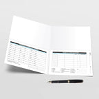 FENTASY Employee Record Folders - Confidential, High-Capacity, and Durable - Preprinted Pack of 25
