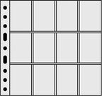 Ursae Minoris 12 Pocket Polypropylene Pages for Up to 600 Sports/Trading Cards Large Format 50 Pack