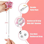 Aoryalps WE Listen and WE Dont Judge Badge Reel Holder Retractable with ID Clip for Nurse Nursing Name Tag Card Nursing Student Teacher Doctor Medical Assistant Work Office Clip-Gifts for Nurse