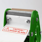 TAPEWELL Heavy Duty Metal Frame 2 Inch Wide Packing Tape Dispenser Gun with Special Ergonomic Handle, 3" Core, Premium Tempered Steel Blade