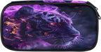 Pardick Tiger Animal Pencil Case，Big Capacity Pencil Pouch Coin Pouch Stationery Organizer For Teen School