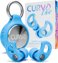 CURVD Live Stylish High-Fidelity Concert Earplugs for Live Events up to 14 dB Noise Reduction, 5 Tip Sizes & Carry Case