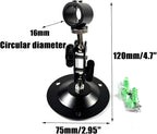 Laser Module Mount Bracket 360-Degree Adjustable Positioning Bracket 16mm (3-Pack, Black Alumina)