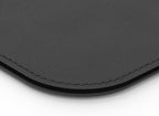 POUT TekDec Mat – Vegan Leather Desk Pad (31.5×13.4in / 80×34cm), Water-Resistant Surface, Anti-Slip Base, Scratch & Heat Protection, Multi-Functional Writing & Mouse Pad – Danish Black