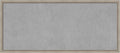 Amanti Art Silver Framed Magnetic Board 22x50 Oversize Vision Board for use with Magnets, 100% Metal Sheet to Display Items as Office Decor or for Home Organization in mudroom, Kitchen or Kids Room