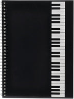 PUNK Blank Sheet Music Composition Notebooks 100 Pages Stave Notebook,Musical Notation Staff Notebook,Music Manuscript Paper