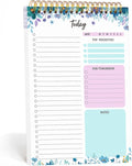 Thboxes 60 Pages To Do List Notepad, 6.7” X 9.8” To Do List Notebook Tear Off for Work Woman & Man Task Planner Notebook for Office School Task Checklist Pad Blue