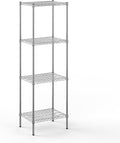 Regal Altair 18" Deep x 24" Wide x 74" Height Wire Shelving Kit | 4-Tier | NSF Commercial Storage Rack Unit