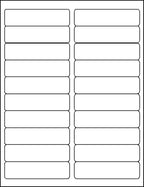 MACO Printable Labels for Mailing - Laser/Ink Jet Compatible Shipping Address Labels, 20 per Sheet, 1" x 4", Box of 250 Pages/5000 Labels, White