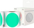 3 Inch Round Color Coding Labels (500 per Roll) - Colored Dot Stickers Round Labels for Inventory, Warehouse, Office Organizing - Aqua Circle Stickers