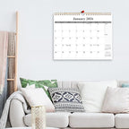 2026 Calendar - 18 Months Calendar 2026-2027 from January 2026 - June 2027, Wall Calendar 2026-2027 with Thick Paper, 11.5" x 14.5", Black