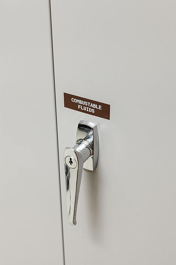 Brady Authentic (M21-375-595-BR) All-Weather Vinyl Label for Indoor/Outdoor ID, Lab and Equipment Labeling, White on Brown- ForM210, M210-LAB, M211, BMP21-PLUS and BMP21-LAB Printers, .375" W, 21' L