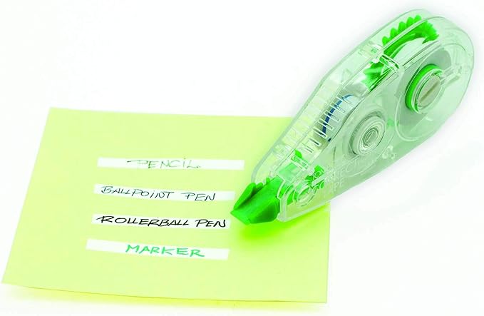 Tombow 68722 Mono Mini Correction Tape Easy to Use Applicator for Instant Corrections,Clear, (Pack of 80)