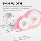 Aipker Correction Tape, Extra-Long 30 m (98 ft) Each – 590 ft Total, Easy-to-Use White Out Tapes Dispensers, High Capacity White Out Correct Tapes for School, Office or Home Use - 6 Pack