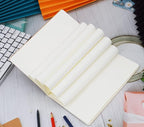 Zegrox 24 Pack A5 Kraft Notebooks, 60 Blank Pages Travel Journal Bulk, Soft Cover Notebooks for Women Girls Students, Making Plans Writing Memos Office School Supplies, 8.3 X 5.5 in