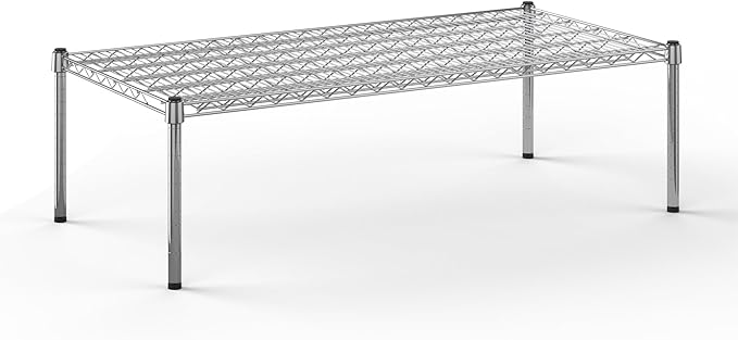Regal Altair 24" Deep x 48" Wide x 14" Height Wire Shelving Kit | 1-Tier | NSF Commercial Storage Rack Unit