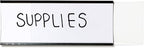 SmartSign Magnetic 'C' Channel Label Holders | 2.5" x 6" Pack of 10