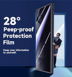 MAGIC JOHN 2 Pack for Samsung Galaxy S25+ Plus 6.7inch Privacy Tempered Glass Screen Protector, Bubble Free, Easy Installation, Auto Dust-Elimination