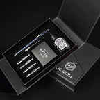 GC QUILL Calligraphy Fountain Pen Set - Includes 5 Nibs, Ink Bottle, Ink Refill Converter and 18 Cartridges, Fancy Pen for Women Men Gift - MU-25