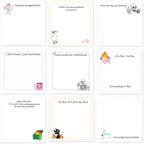 Lovarywow Funny Sticky Notes Gifts - 9 Pack Funny Sticky Notes 3x3 Inch Funny Office Gifts for Coworkers Everything is Fine Post Notes Work Gag Self-Stick Memo Pad Office School Supplies 450 Sheets