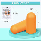TICONN 400 Pairs Ear Plugs, 32dB Noise Reduction Earplugs for Sleeping Hearing Protection Travel Study Concentration Construction Site (400 Pairs)
