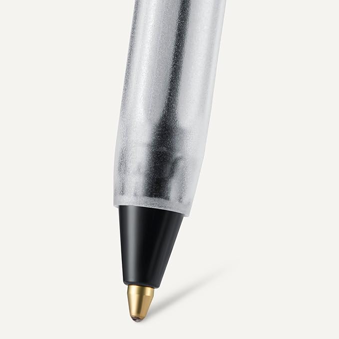 Amazon Basics Ballpoint Pens, 1.0mm, Black, 144 Pack