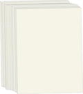 100 Sheets Cream Cardstock 8.5 x 11, Creebe 65lb Ivory Card Stock Off White Printer Paper for DIY Cards, Office Printing, Wedding
