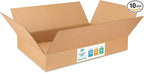 Large Shipping & Moving Boxes 30x20x4 inches (10-Pack) - Extra Strength 200 lb vs Regular - Corrugated Strong Cardboard Boxes - Heavy Duty Large Cardboard Box by IDL Packaging