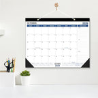 Desk Calendar 2026-2027, With 2 sticker, 18 Month Calendar Running to June 2027-22" x 17" Desktop/Wall Monthly Calendar for Homeschool or Office