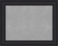 Amanti Art Black Framed Magnetic Board 23x29 Medium Vision Board for use with Magnets, 100% Metal Sheet to Display Items as Office Decor or for Home Organization in mudroom, Kitchen or Kids Room
