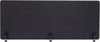 Polyester Desk Dividers, Soundproof Room Divider Office Furniture Partitions, Privacy Desk Panel with Clamps & Screwdriver, Stand Up Freestanding Desk Privacy Panel for Office Classroom(59.1" x23.8")