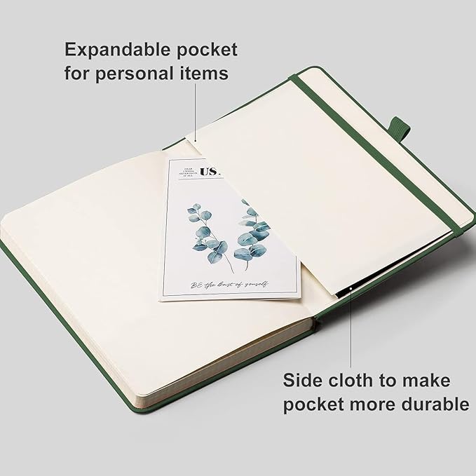 AHGXG Graph Paper Notebook 2 Pack - A5 Grid Paper Notebook/Journal Hardcover with 384 Pages, 120gsm Thick Graph Paper, Grid Paper for Math & Science Students 5.75'' × 8.38''