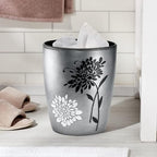 Zahari Home Decorative Trash Can for Bathroom, Office & Bedroom - 2.1 Gallons Stylish & Small Trash Can for Dorms, Desktop & Restroom - Chic Waste Basket for Compact Spaces, Erica