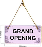 Signs ByLITA Lavender Personalized Hanging Wall or Door Sign (5 x 10") | Custom Signage for Your Home & Business