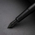 Picasso 916 Malage Fountain Pen Original Box New Version (Polar Night Black, Medium Nib 0.7mm)