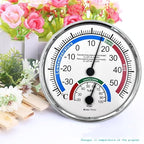 5" Indoor Outdoor Hygrometer/Thermometer, Humidity Gauge Indicator Temperature Humidity Monitor for Home, Office, Garden, Patio, Warehouse