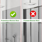 PMMASTO Shower Door Hooks, (7.5 Inch) Extended Towel Hook for Bathroom Frameless Glass Shower Doors, Stainless Steel Heavy Duty Holder for Hanging Robe,Towel (Black 5 T-Hooks-Fits 3/8" Thick Door)