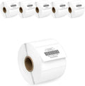 HOUSELABELS 2.25" x 1.25" Address Labels on 1" Core in Polypropylene Compatible with Zebra and Rollo Printers, 6 Rolls / 1,000 Labels per Roll