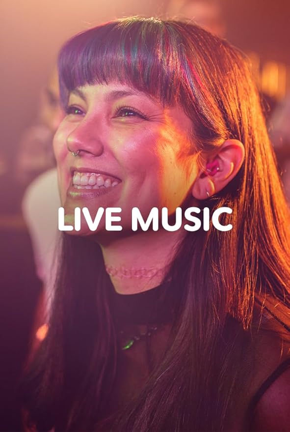 CURVD Live Stylish High-Fidelity Concert Earplugs for Live Events up to 14 dB Noise Reduction, 5 Tip Sizes & Carry Case