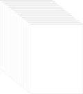 100 Sheets White Cardstock 8.5 x 11 Printer Paper, 75lb Heavyweight Certificate Paper Card Stock for Wedding, School Crafting, Memus, Making Cards, Business Cards, Invitations